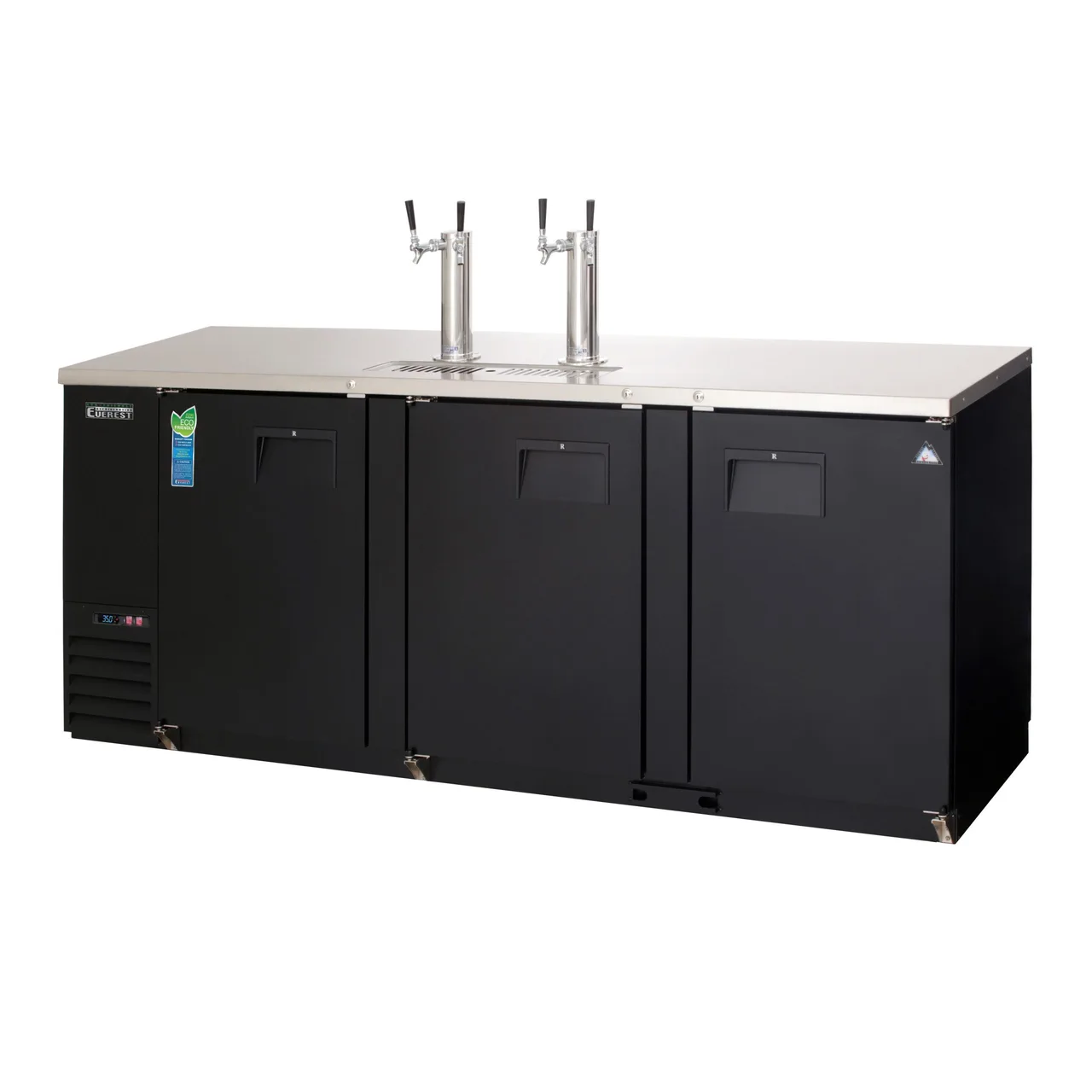 Everest EBD4 89″ Direct Draw Keg Refrigerator, 4 Keg