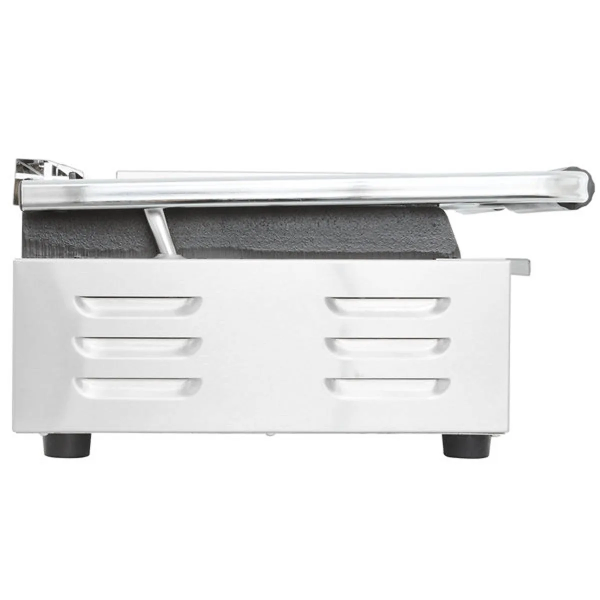 Globe GSGDUE10 Double Commercial Panini Press w/ Cast Iron Smooth Plates, 240v/1ph 3