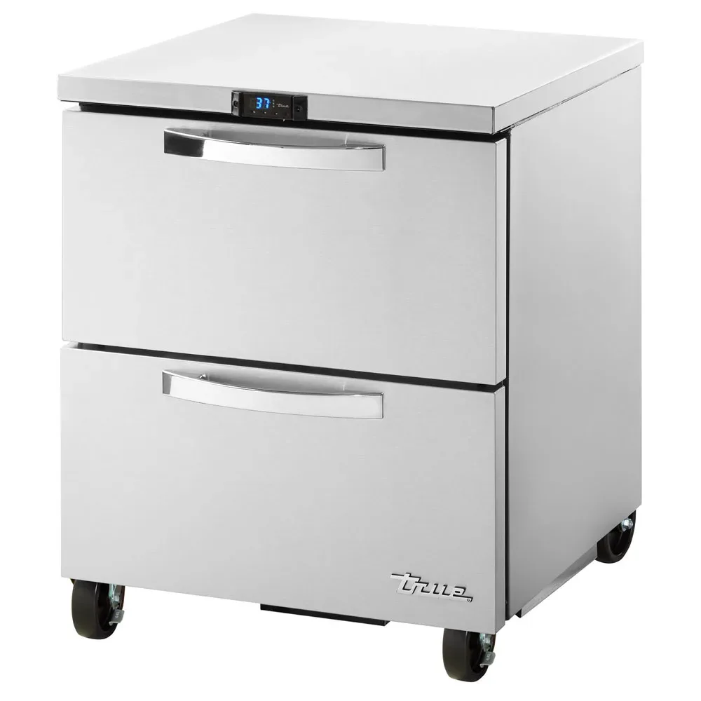 True TUC-27D-2-HC~SPEC3 27″ W Undercounter Refrigerator w/ (1) Section & (2) Drawers, 115v