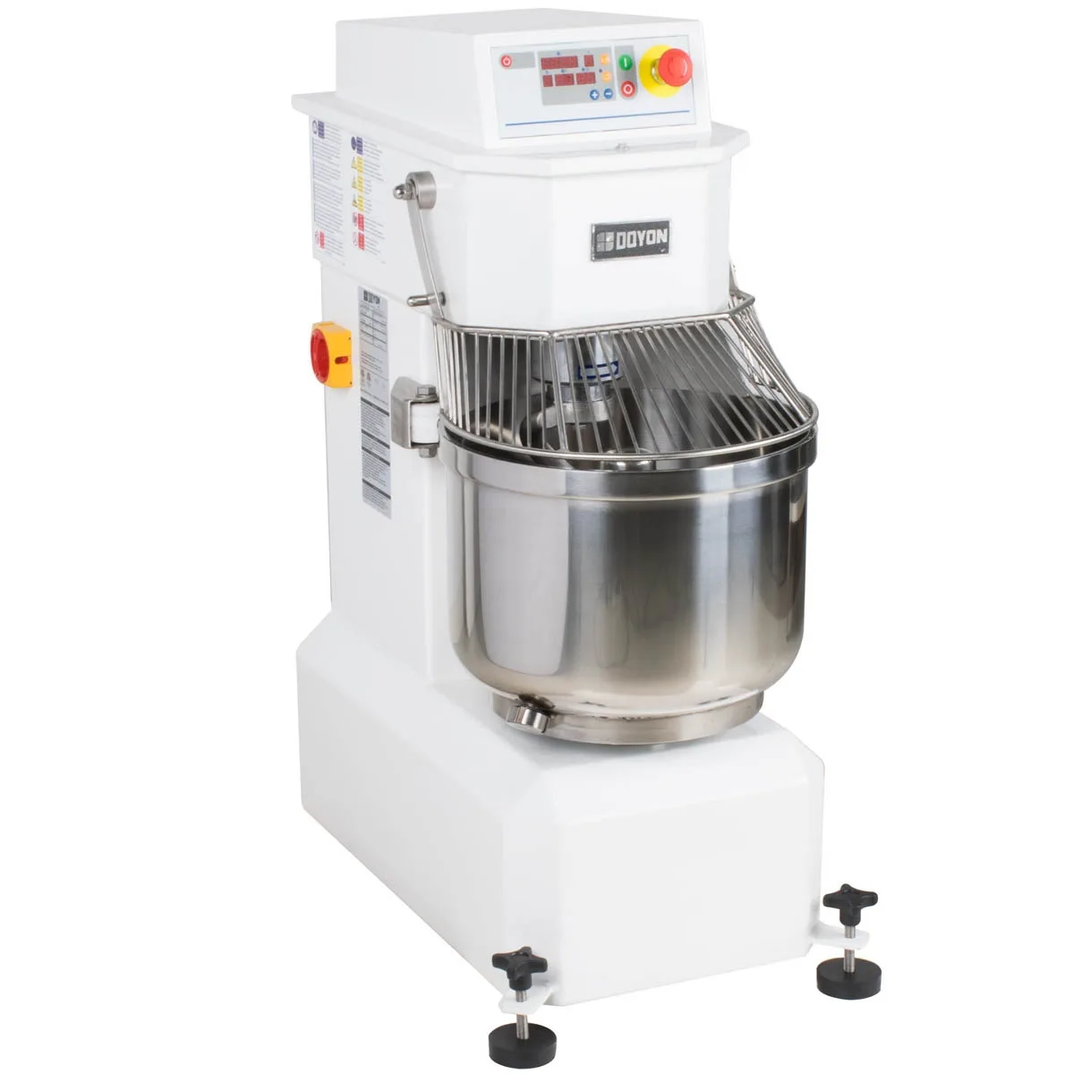 Doyon AEF025SP Spiral Mixer with 54-Qt Fixed Bowl, 2-Speed, 88 lbs Dough Capacity, 4 Hp 9