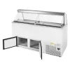 Turbo Air TIDC-70W-N 68″ Curved Glass Ice Cream Dipping Cabinet 5