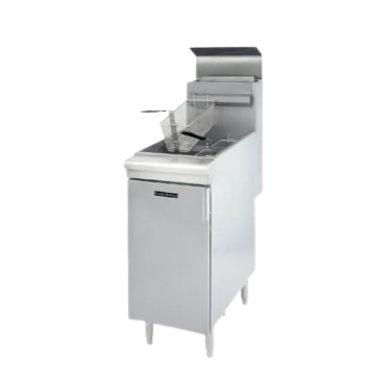 Black Diamond BDGF-120/LPG Floor Model Gas Fryer