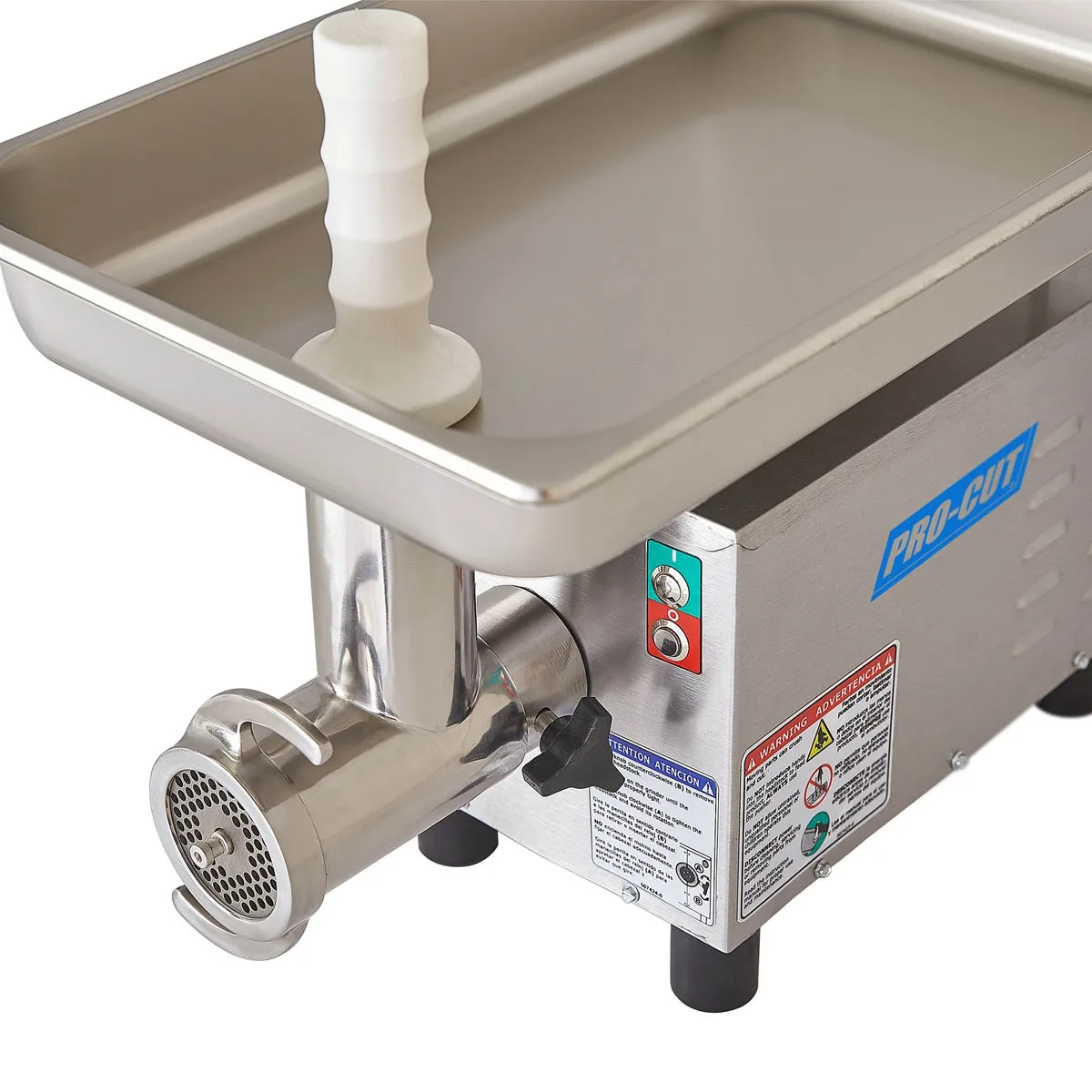 Pro-Cut KG-12-SS Bench Model Electric Meat Grinder, #12 Hub, 3/4 Hp 5