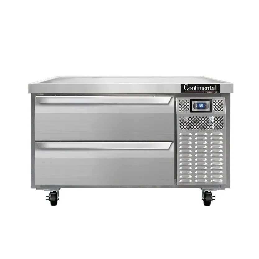 Continental Refrigerator D36GN 36″ 2 Drawers Refrigerated Chef Base w/ Marine Edge