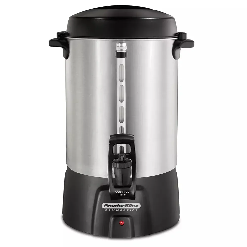 Proctor Silex 45060R 2 17/50 gal Coffee Urn w/ Dual Heaters & Tall Base, 120v 4