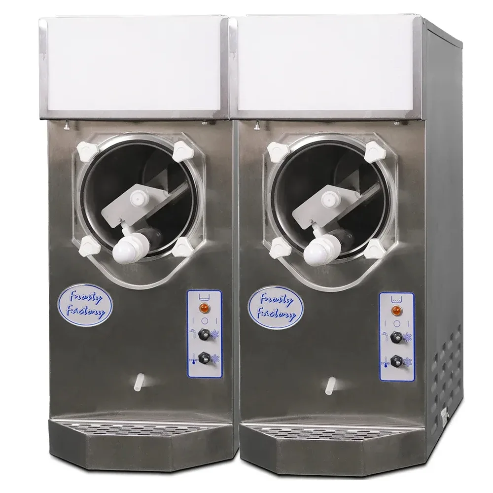 Frosty Factory 115R 2/1 Margarita Machine – (2) Single, Countertop, 640 Servings/hr., Remote Cooled, 115v