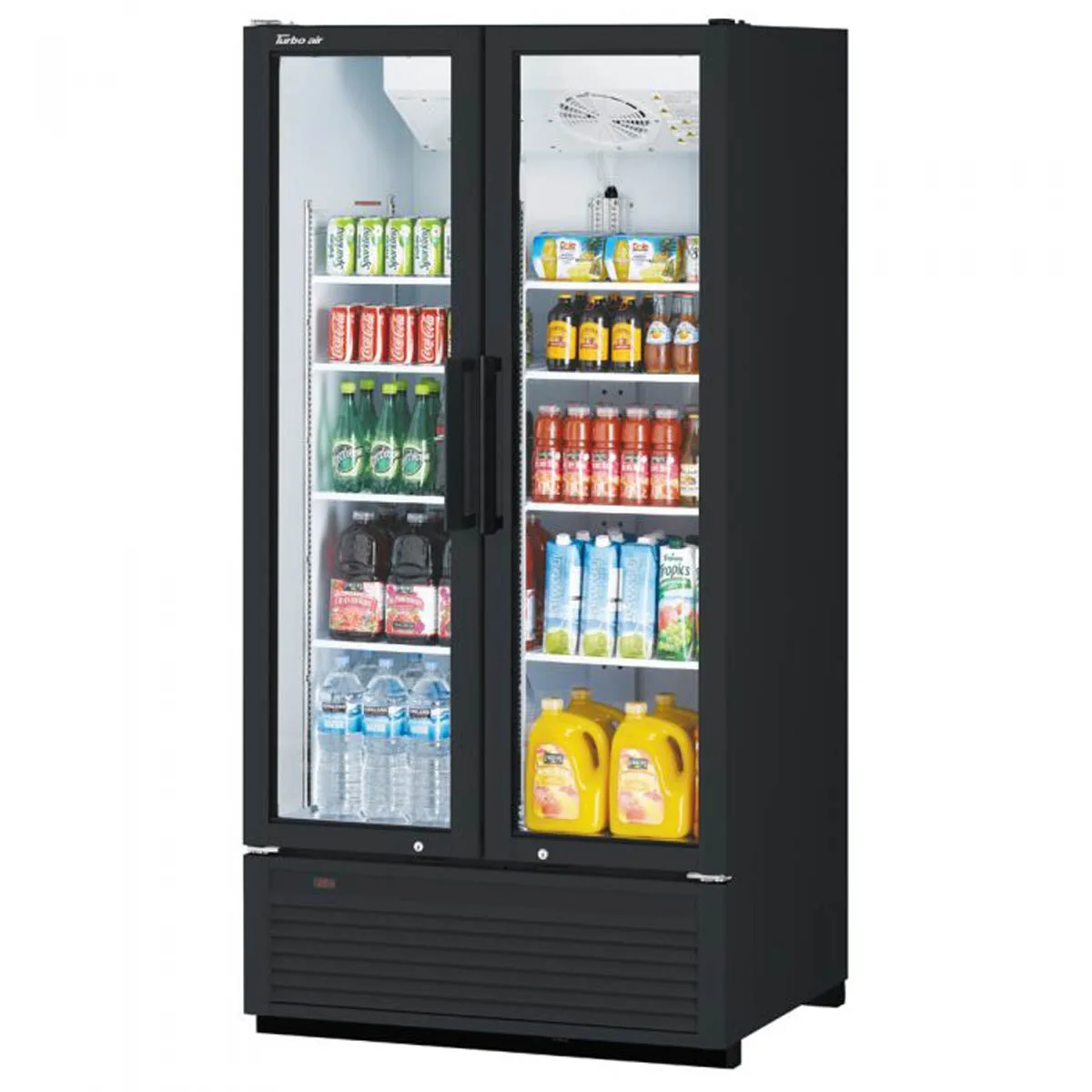 Turbo Air TGM-35SDH-N 39″ 2-Section Merchandiser Refrigerator w/ Glass Door, 31.7 cu. ft. 3