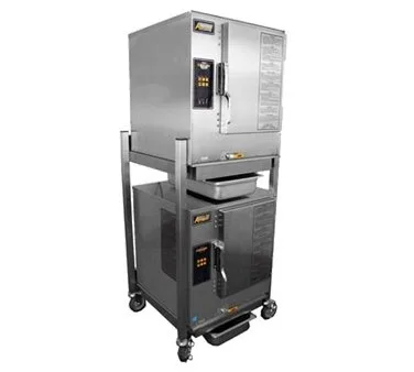 AccuTemp P61201D060 DBL Floor Model Boilerless Gas Convection Steamer