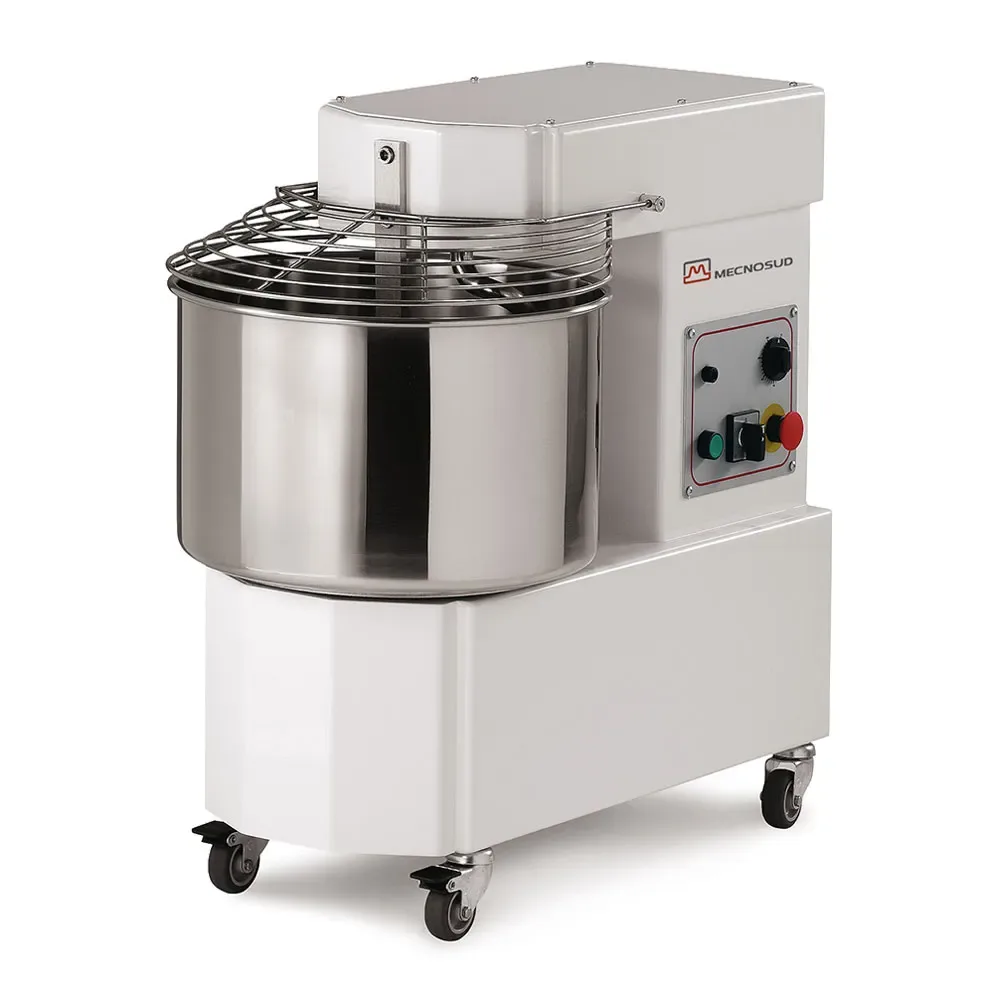 AMPTO IM44DUS Spiral Mixer, 2-Speed , 97 lbs Dough Capacity, 3 hp