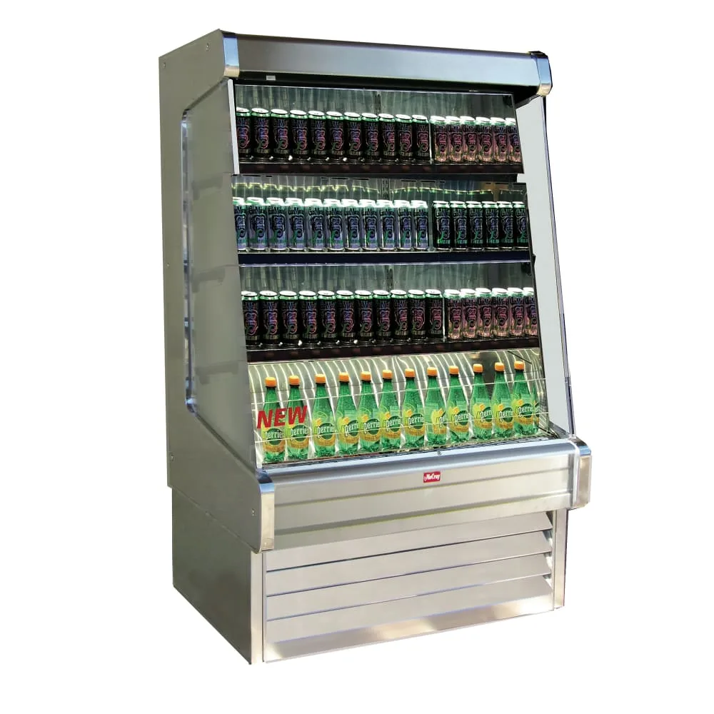 Howard-McCray SC-OD30E-6-SL-S 75″ Vertical Open Air Cooler w/ (4) Levels, 115/208-230v