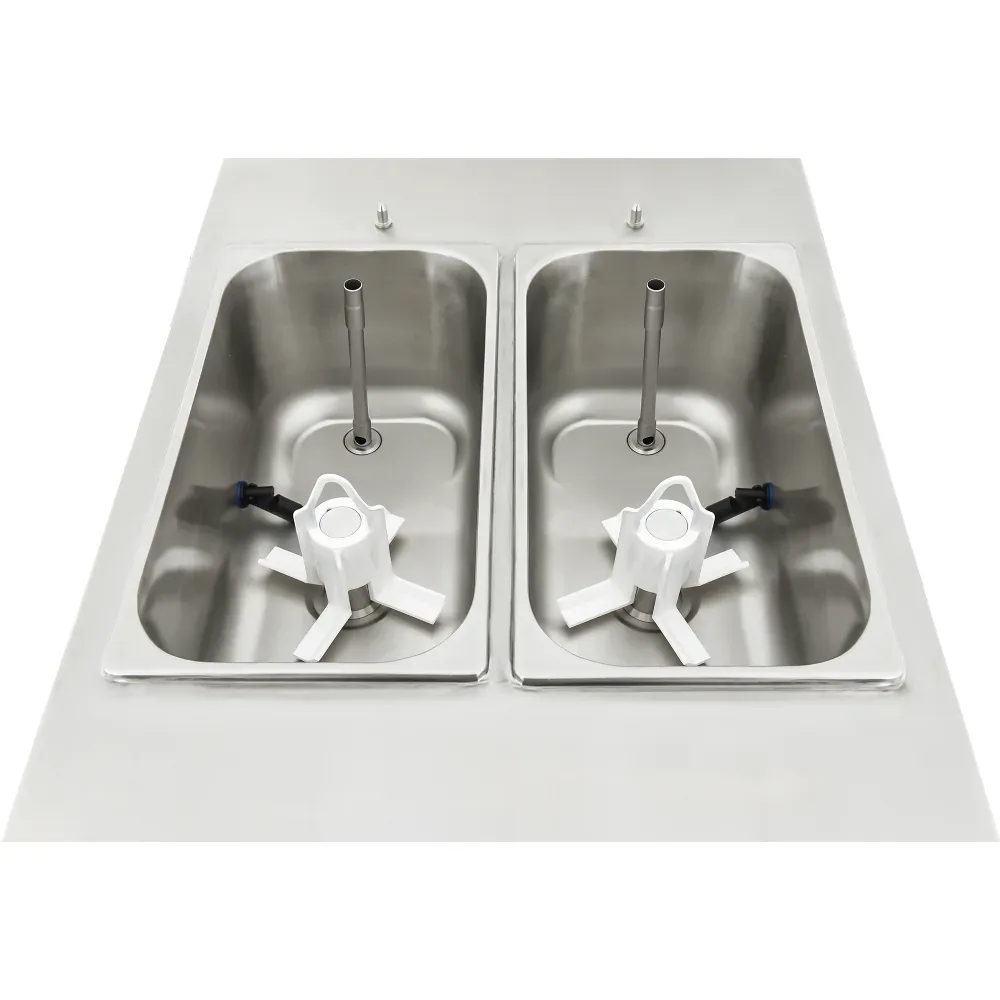 Spaceman 6695-CL Frozen Drink Machine w/ (2) 16 qt Bowls – 320 Servings/hr., 21″W, 208-230v/1ph 3
