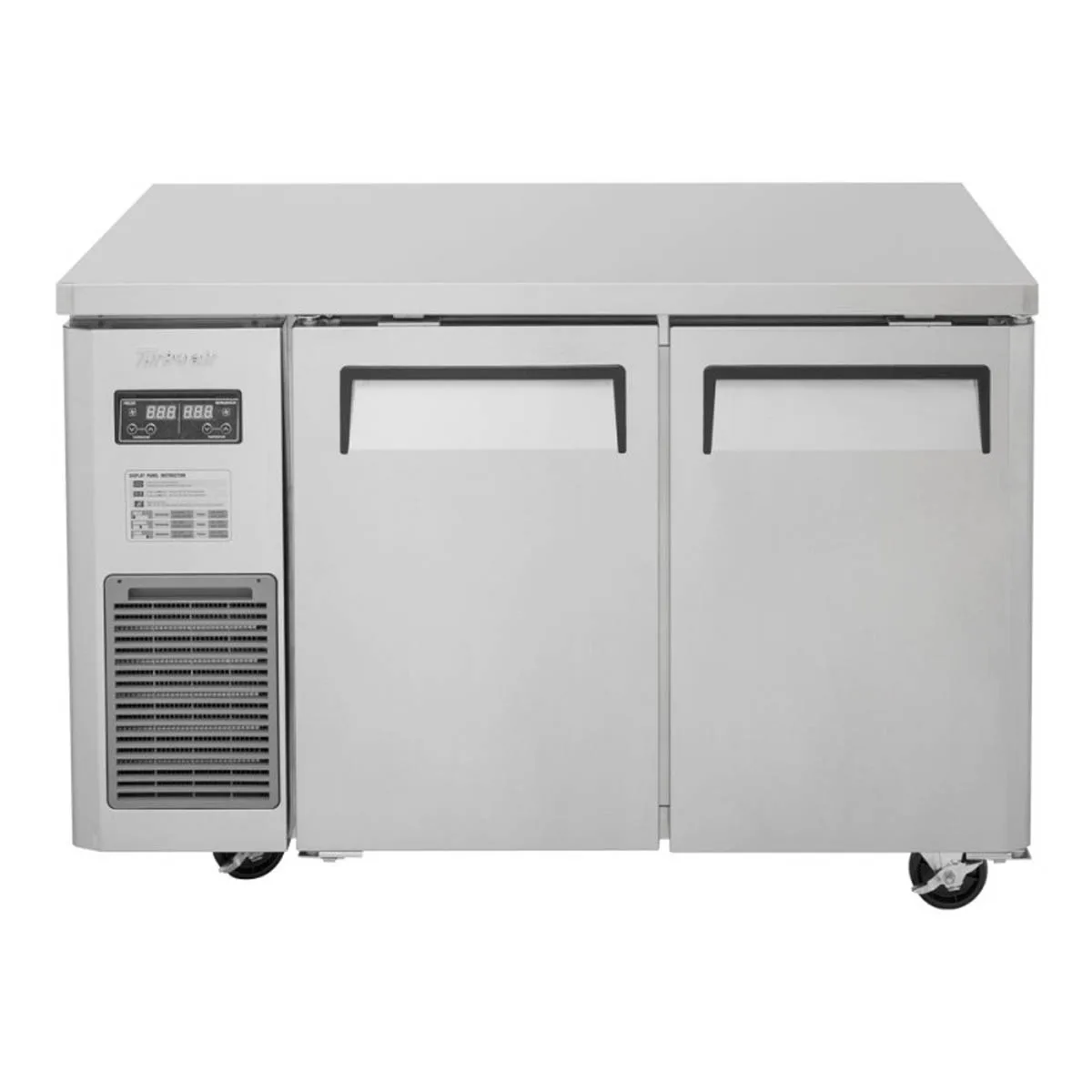 Turbo Air JURF-48-N 47″ Two Section Undercounter Refrigerator Freezer, R 4.48 – F 4.96 cu. ft.