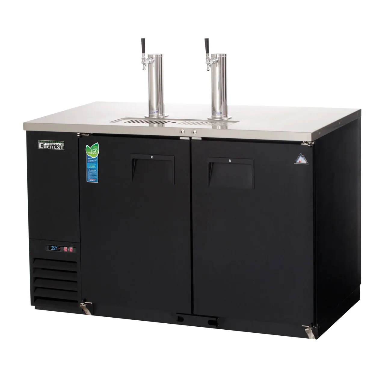 Everest EBD2-24 57″ Direct Draw Keg Refrigerator, 2 Keg