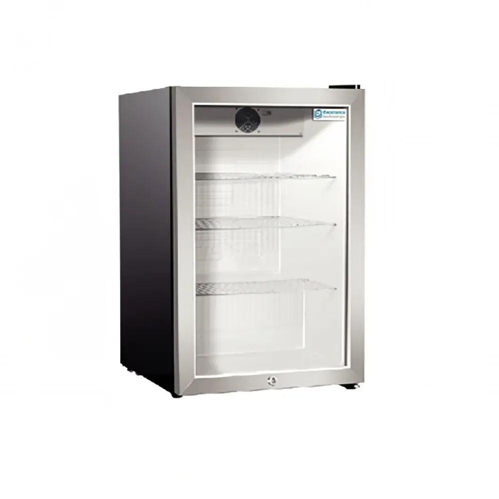 Excellence Industries 17″ Countertop Refrigerator w/ Front Access – Swing Door, Black, 115v