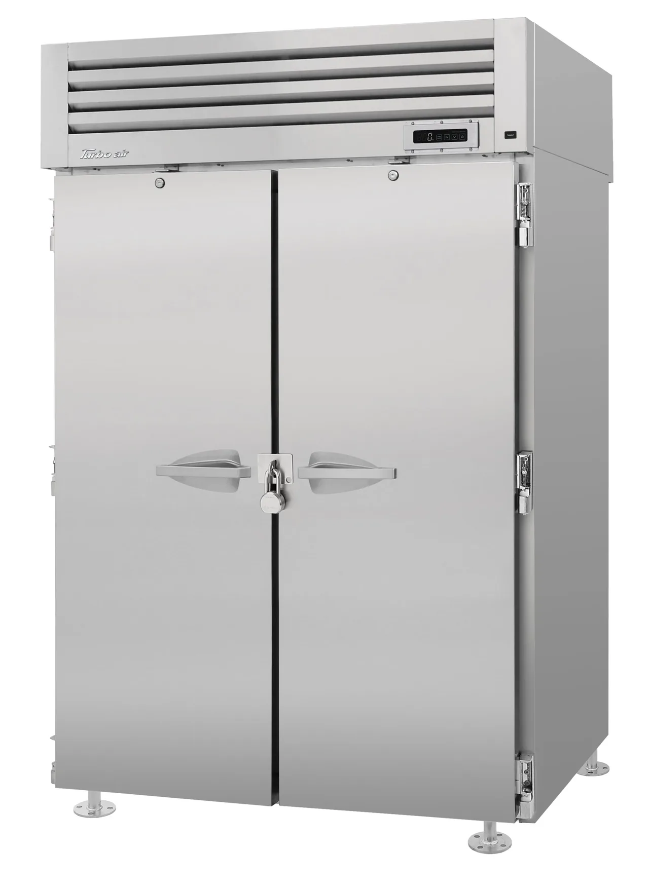 Turbo Air PRO-50F-N-CRT 52″ Two Section Reach-In Freezer for Correctional Facility, 2 Solid Doors, Top Mount, 48 cu. ft.