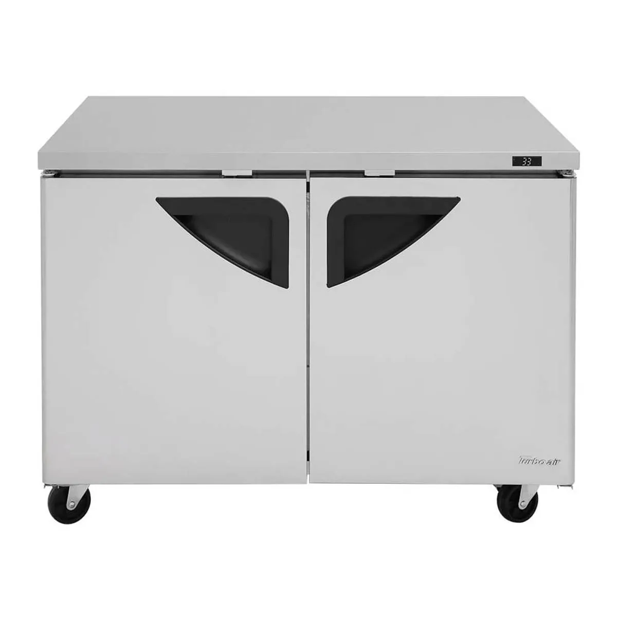 Turbo Air TUF-48SD-N 48″ 2-Section Undercounter Freezer w/ 2 Doors, 12.2 cu. ft.
