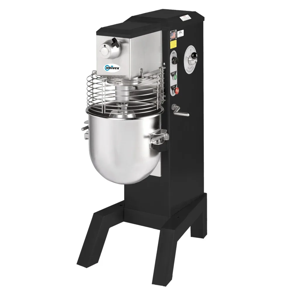 Univex SRM30+-BLK 30 qt Planetary Mixer – Floor Model, 1 HP, Black Beauty, 115v