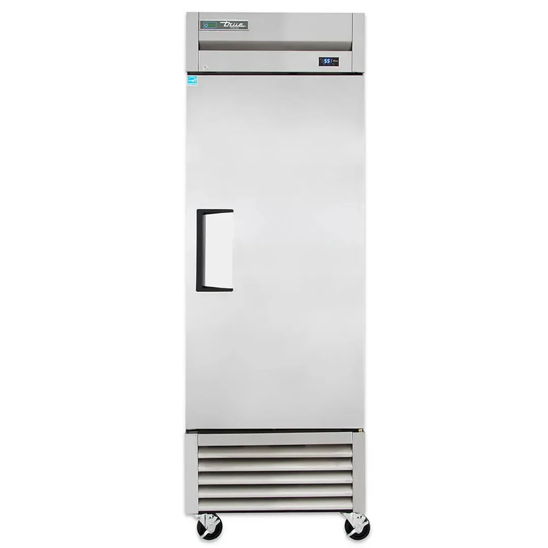 True T-23F-HC 27″ One Section Reach-In Freezer w/ Solid Door, Bottom Mounted, Stainless Steel Front Aluminum Sides