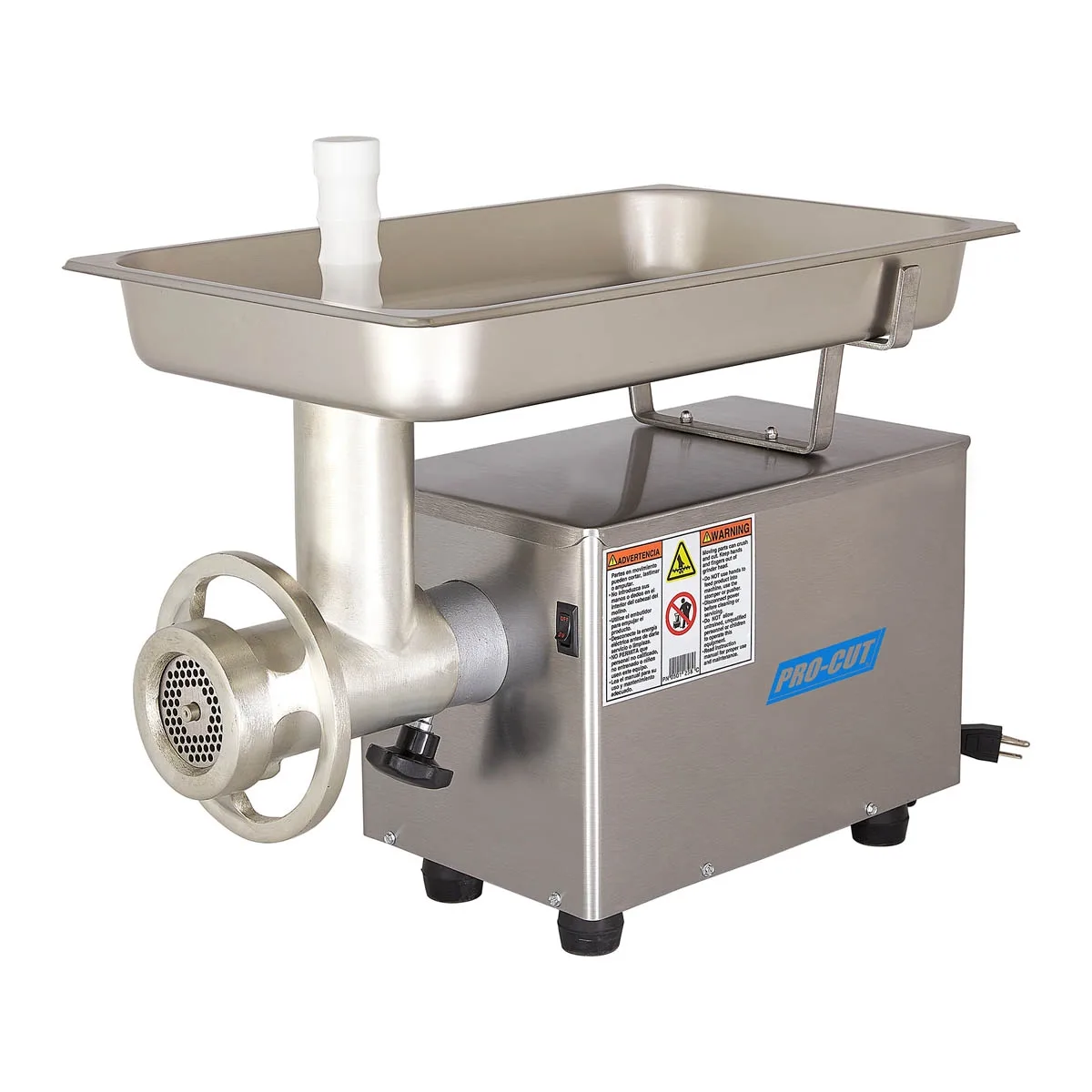 Pro-Cut KG-12-FS Bench Model Electric Meat Grinder, #12 Hub, 3/4 Hp 11