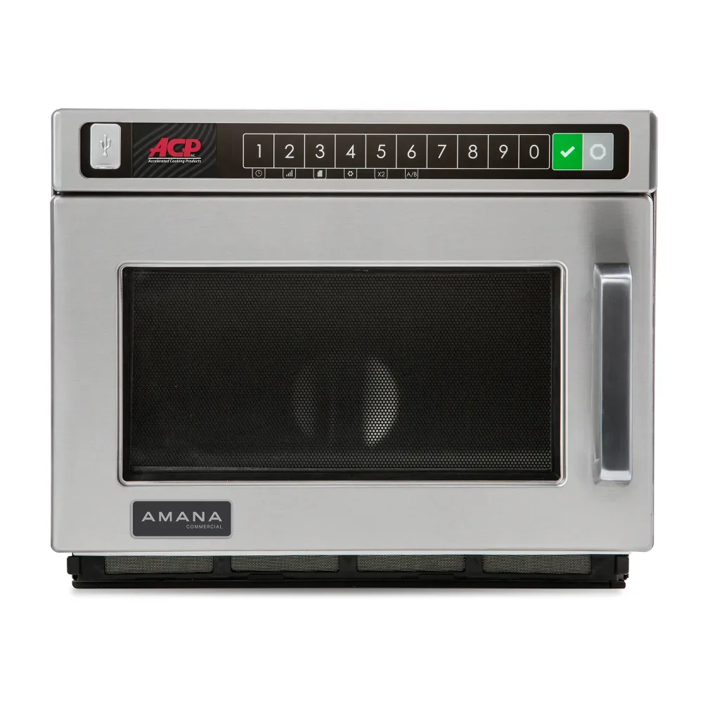 Amana HDC182 1800w Commercial Microwave w/ Touch Pad – 208-240v