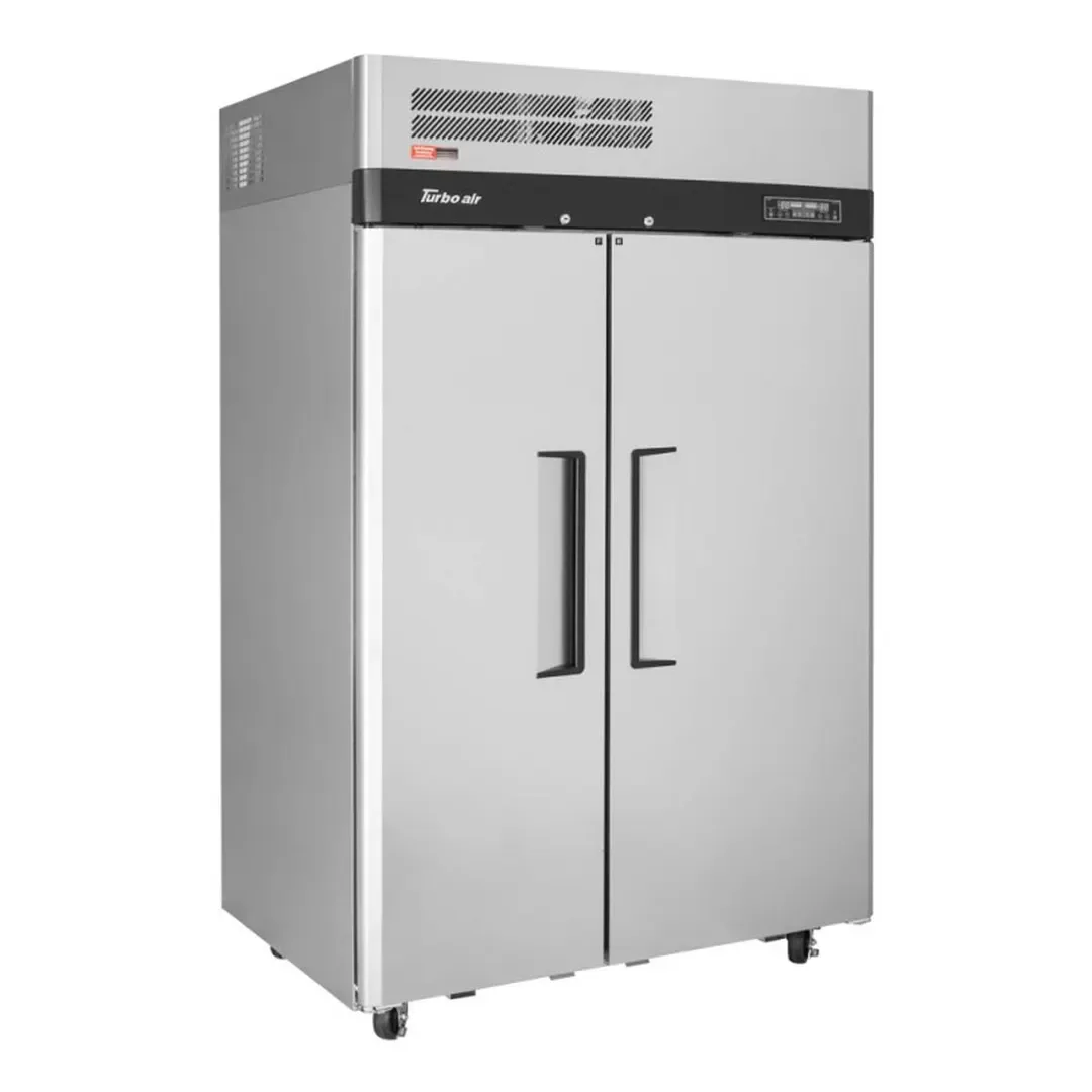 Turbo Air M3RF45-2-N 49″ 2-Section Reach-In Refrigerator/Freezer Combo w/ 2 Solid Doors