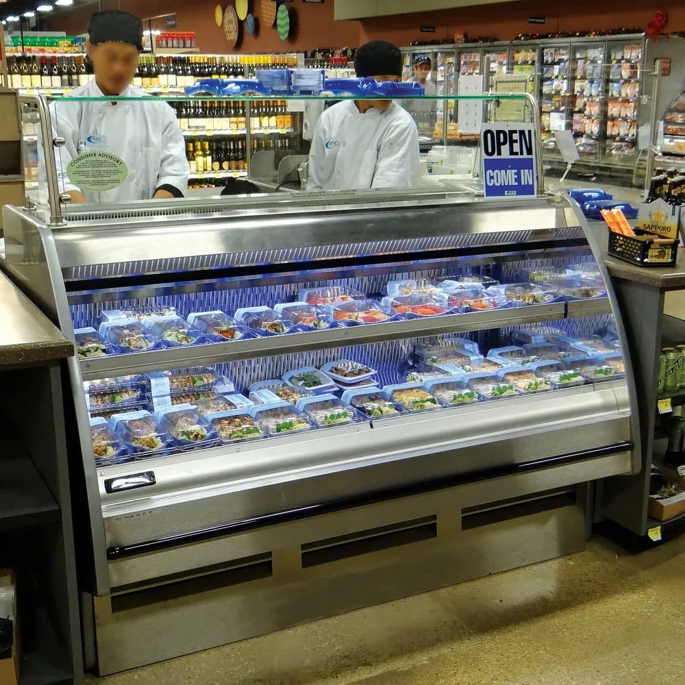 Structural Concepts GP441RR 51″ Fusion® Horizontal Open Air Cooler w/ (2) Levels, 110-120v 4