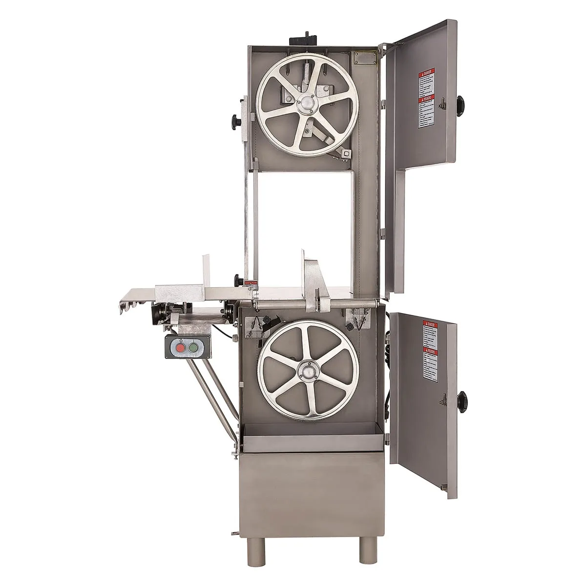 Pro-Cut KS-116-V2 Floor Model Electric Meat Bone Saw with 116″ Blade, Stainless Steel Construction, 1-1/2 Hp, 220V 6