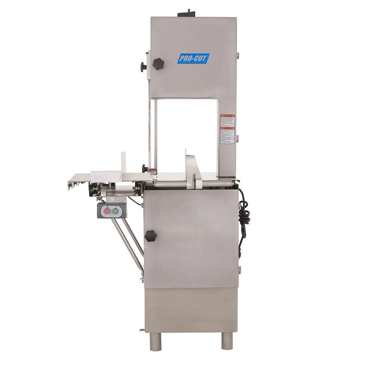 Pro-Cut KS-116-V2 Floor Model Electric Meat Bone Saw with 116″ Blade, Stainless Steel Construction, 1-1/2 Hp, 220V 3