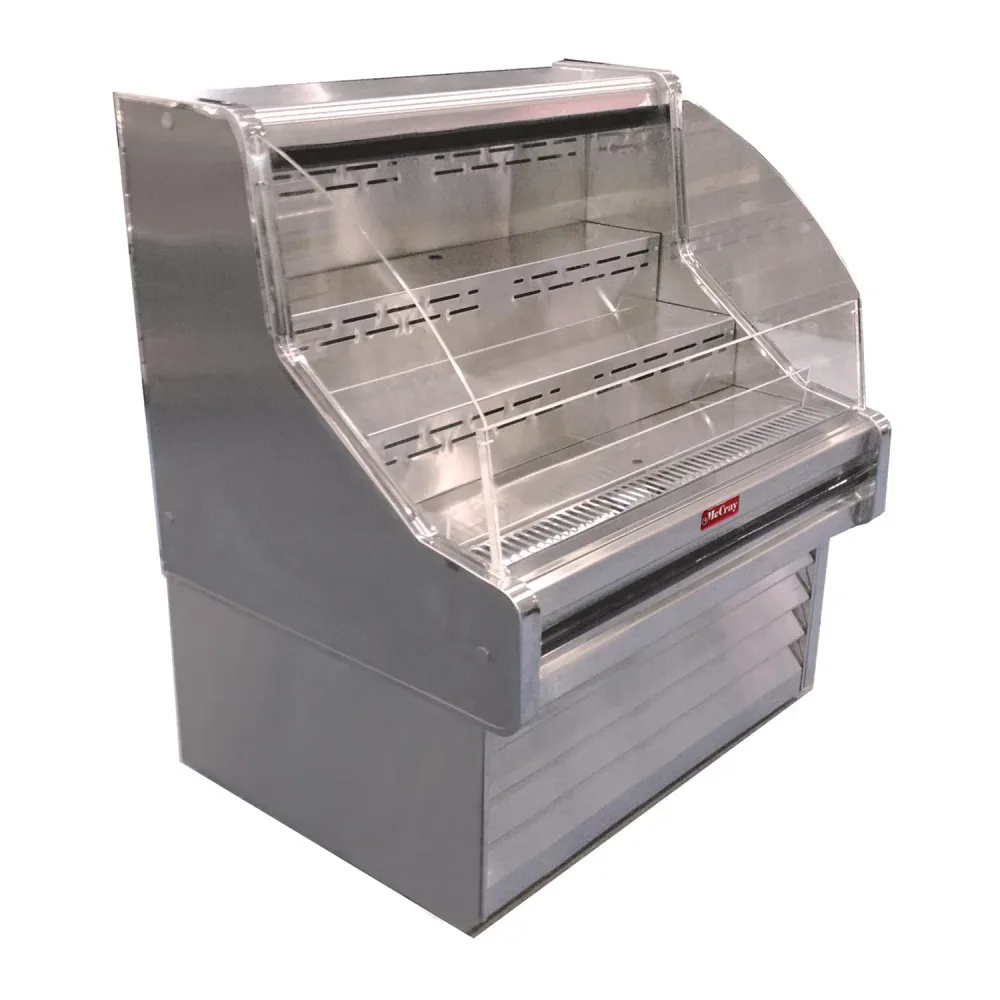 Howard-McCray SC-OS35E-3C-S 39″ Impulse Horizontal Open Air Cooler w/ (3) Levels, 115v