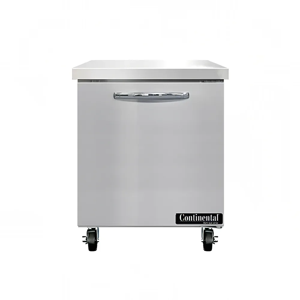 Continental SW27N 27″ Worktop Refrigerator w/ (1) Section, 115v