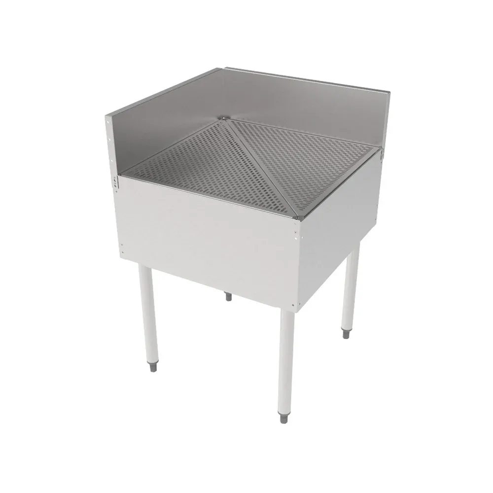 Perlick TSF90D-I Underbar Freestanding Drainboard – 6″ Backsplash, 24″ x 24″ 2