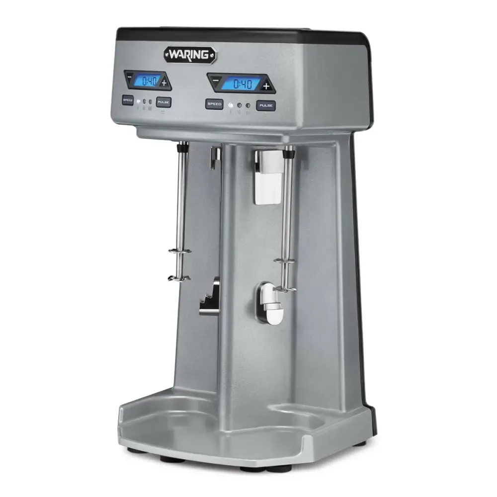 Waring WDM240TX Countertop Drink Mixer w/ (2) Spindles & (3) Speeds, 120v 5