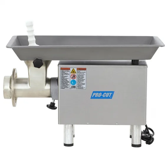 Pro-Cut KG-22W-XP Bench Model Electric Meat Grinder, #22 Hub, 220 Volt, 2 Hp 8