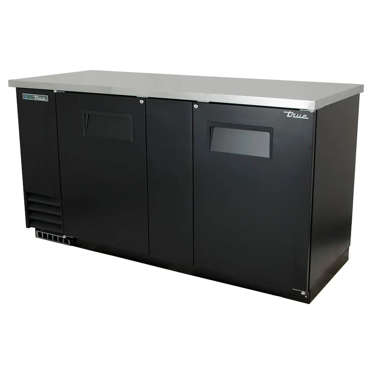 True TBB-3-HC 69″ Two Solid Swing Door Back Bar Cooler with Hydrocarbon Refrigerant