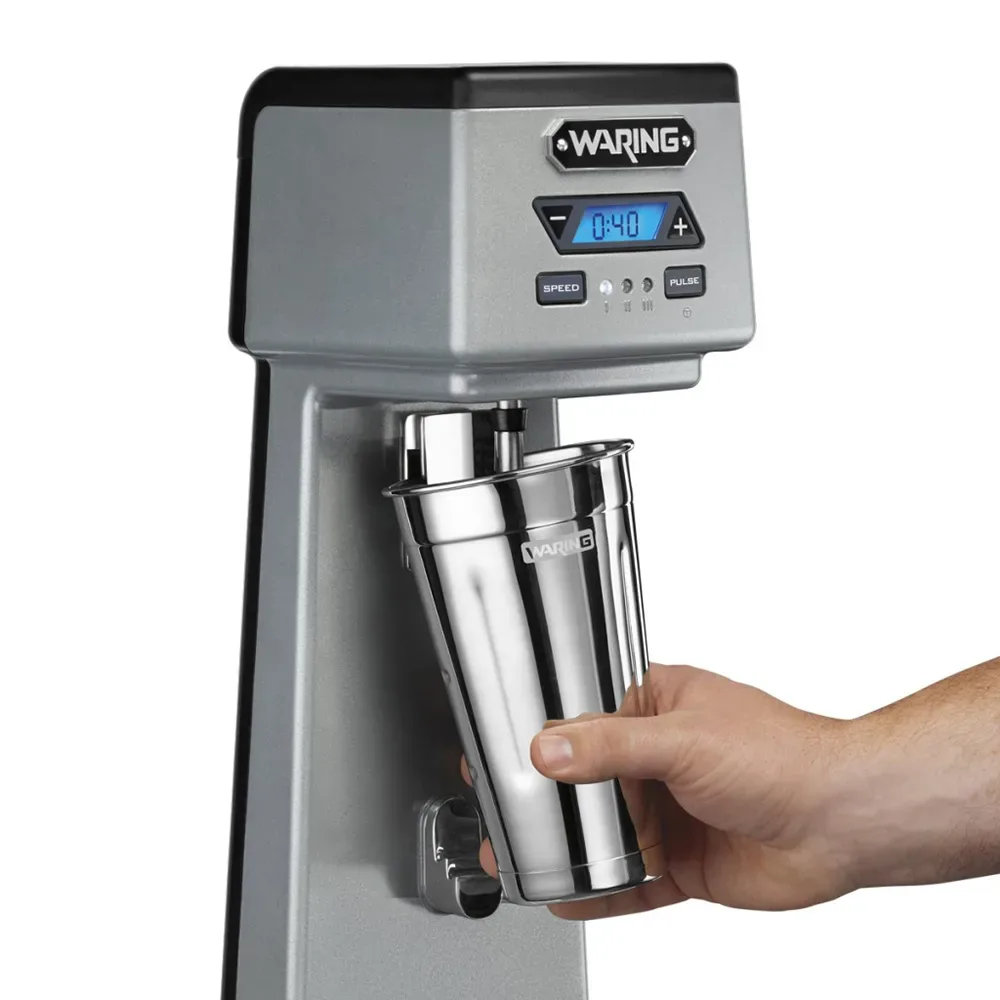Waring WDM120TX Countertop Drink Mixer w/ (1) Spindle & (3) Speeds, 120v 2