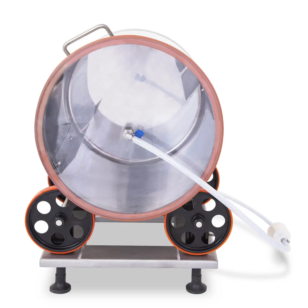 ProCut KMV-25 Electric Stainless Steel Vacuum Tumbler with 55 Ib. Capacity, 100 Watts, 1/6 Hp 4