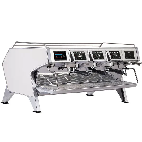 Unic Stella EPIC 3 STEEL Three Group Automatic Espresso Machine – 240V