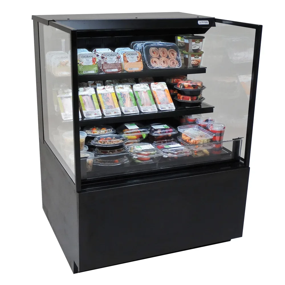 Structural Concepts NR3647RSSV 35 3/4″ Reveal® Horizontal Open Air Cooler w/ (3) Levels, 110/120v 2
