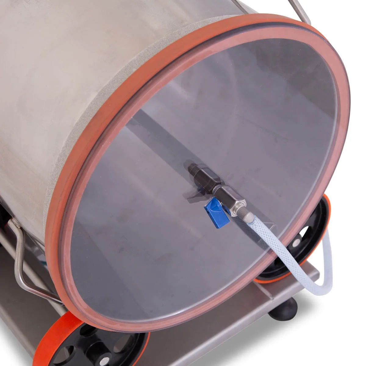 ProCut KMV-25 Electric Stainless Steel Vacuum Tumbler with 55 Ib. Capacity, 100 Watts, 1/6 Hp 7