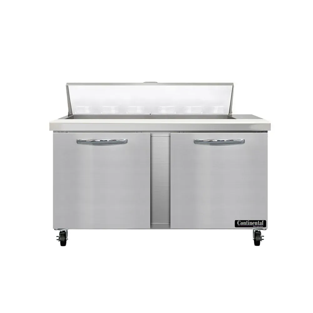 Continental SW60N12 60″ Sandwich/Salad Prep Table w/ Refrigerated Base, 115v