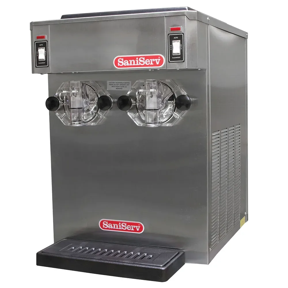 Saniserv 691 Counter Shake Dispenser, 2 Head, 1 HP Compressor, 208 230/60/3, NSF
