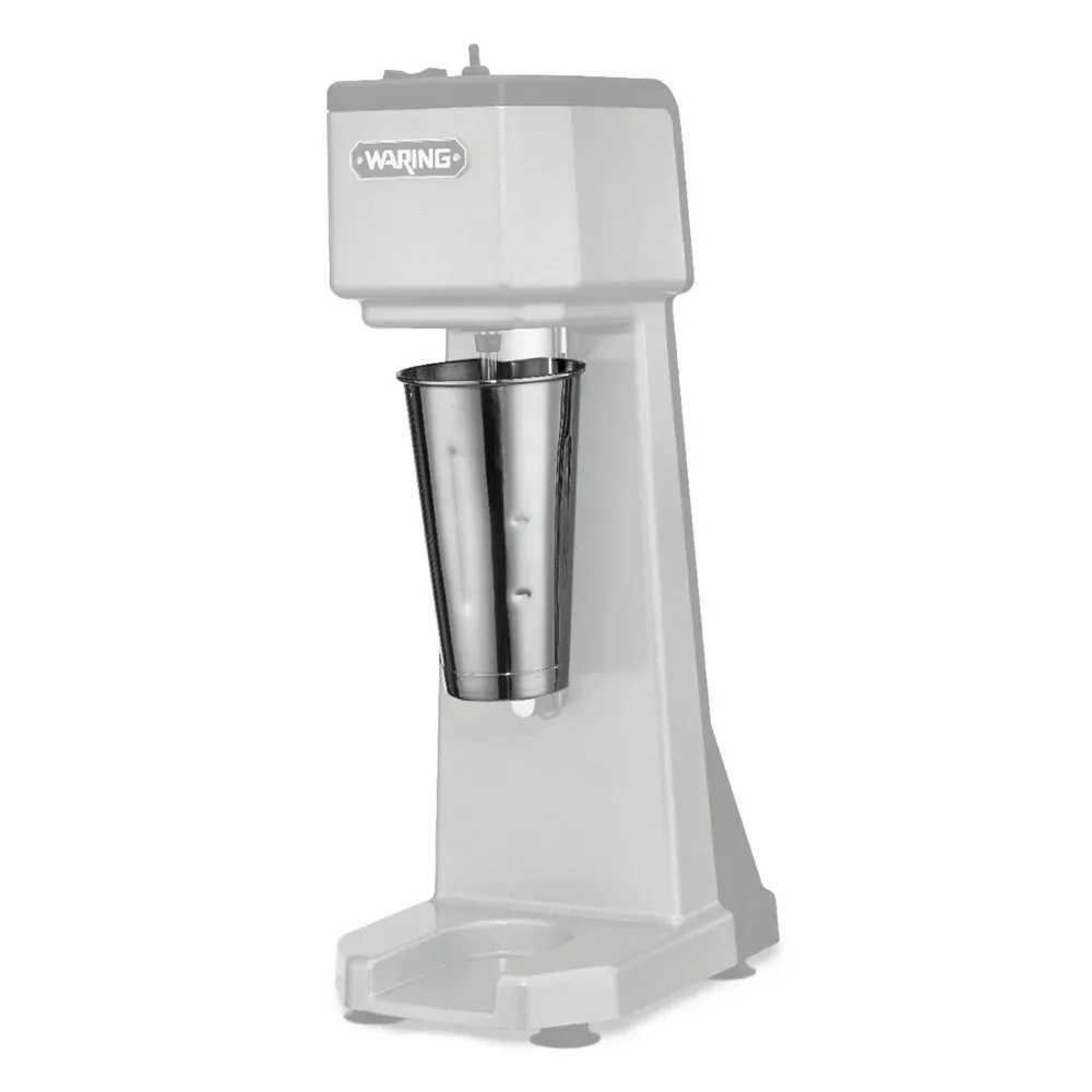 Waring CAC20 28 oz Stainless Malt Cup for DMC20, DMC90, DMC180DC, DMC201DCA, WDM120, WDM240, and WDM360 3