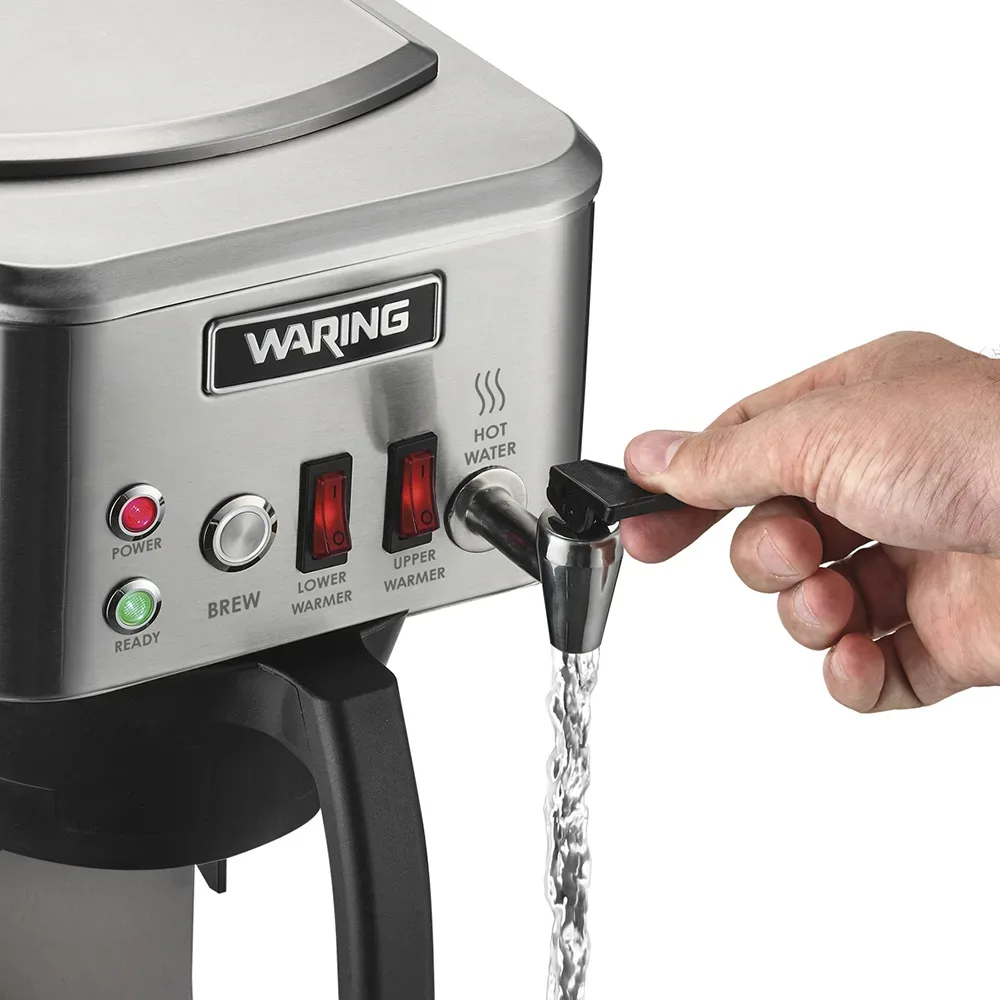 Waring WCM50P Medium Volume Decanter Coffee Maker – Automatic, 3 9/10 gal/hr, 120v 2