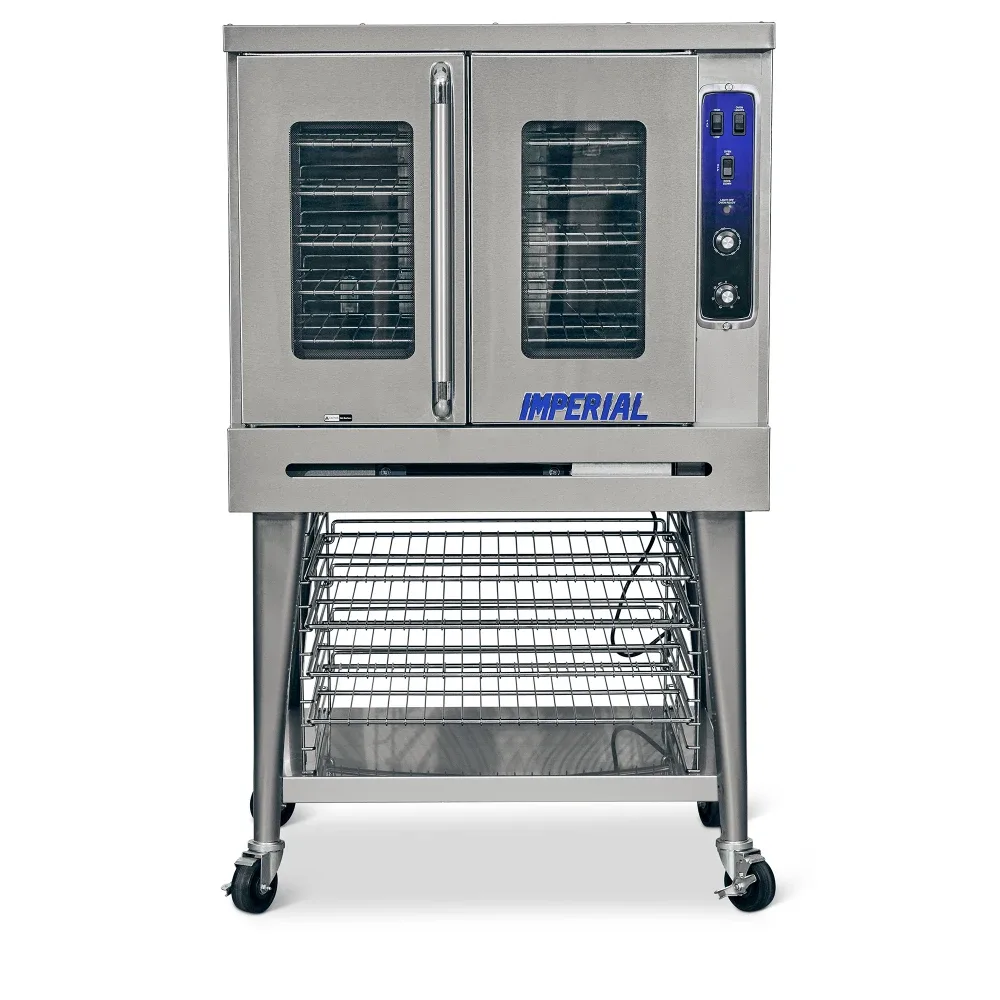 Imperial PCVG-1 Single Full Size Liquid Propane Gas Convection Oven – 70,000 BTU