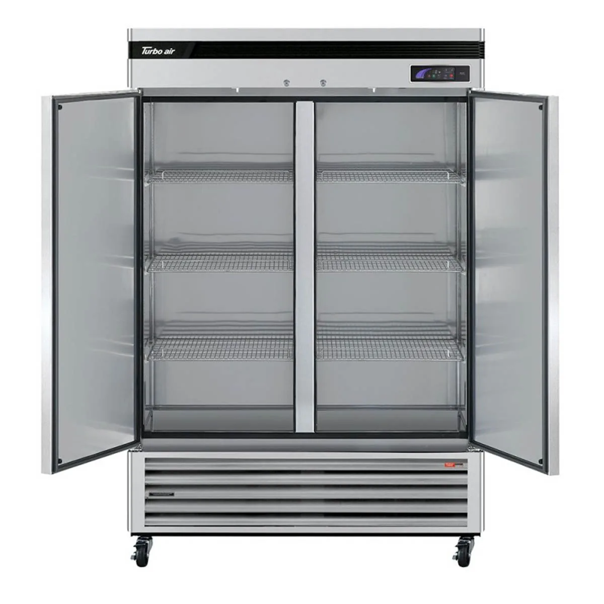Turbo Air TSF-49SD-N 54″ Two Section Reach-In Freezer w/ 2 Solid Doors, Bottom Mount, 40 cu. ft. 4