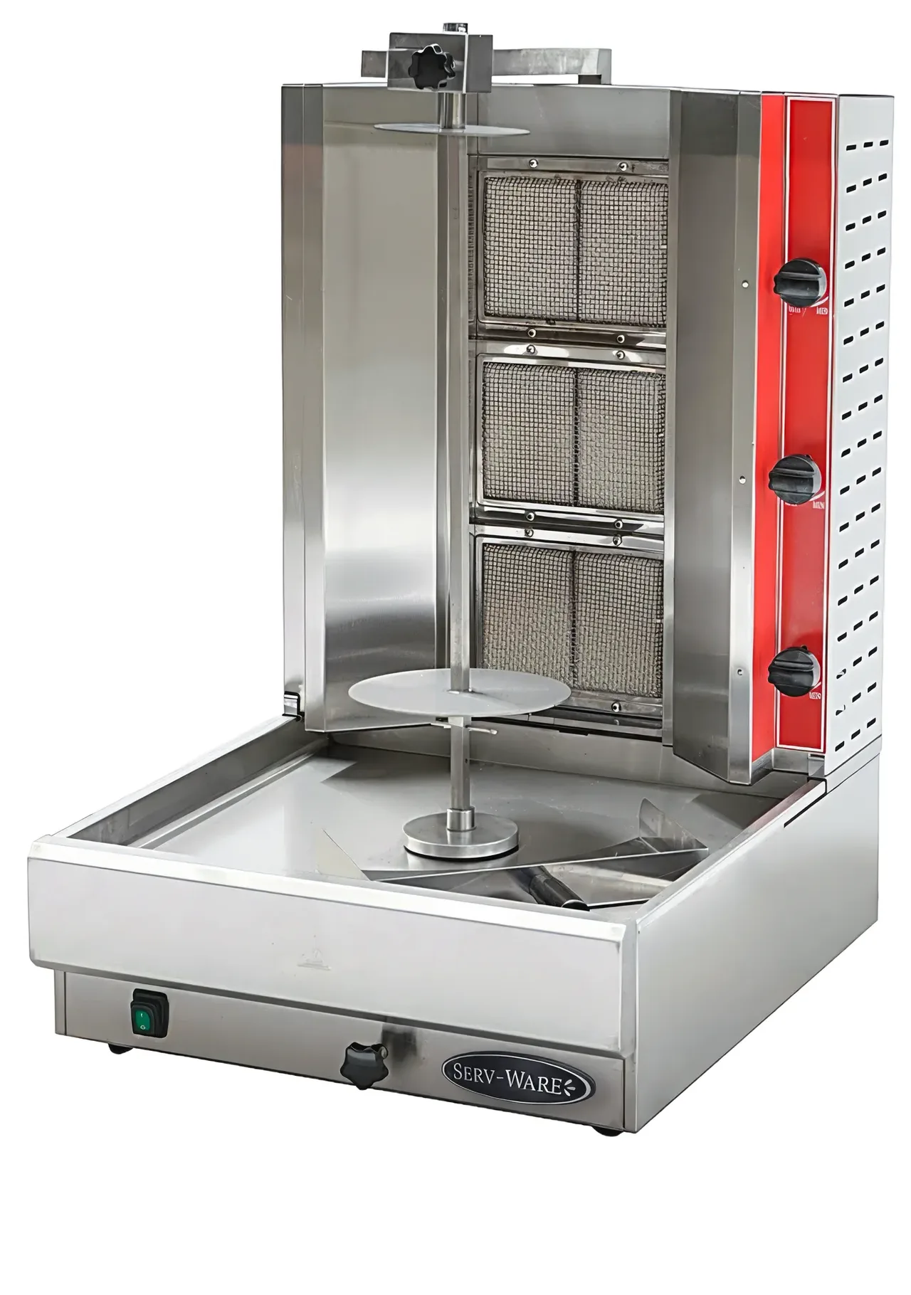 Serv-Ware SWVB-3 Gas Burner, Natural Gas