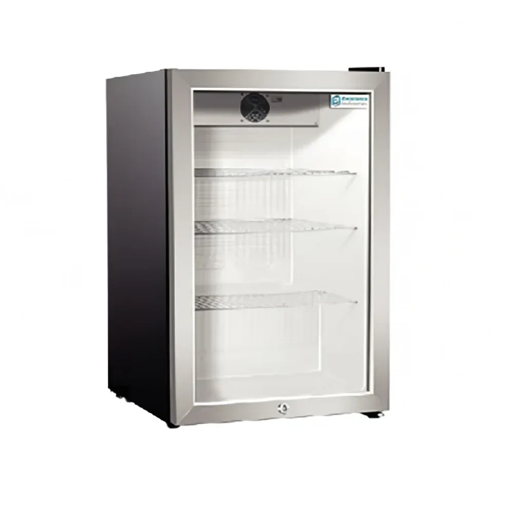 Excellence Industries 17 1/4″ Countertop Refrigerator w/ Front Access – Swing Door, Black, 115v