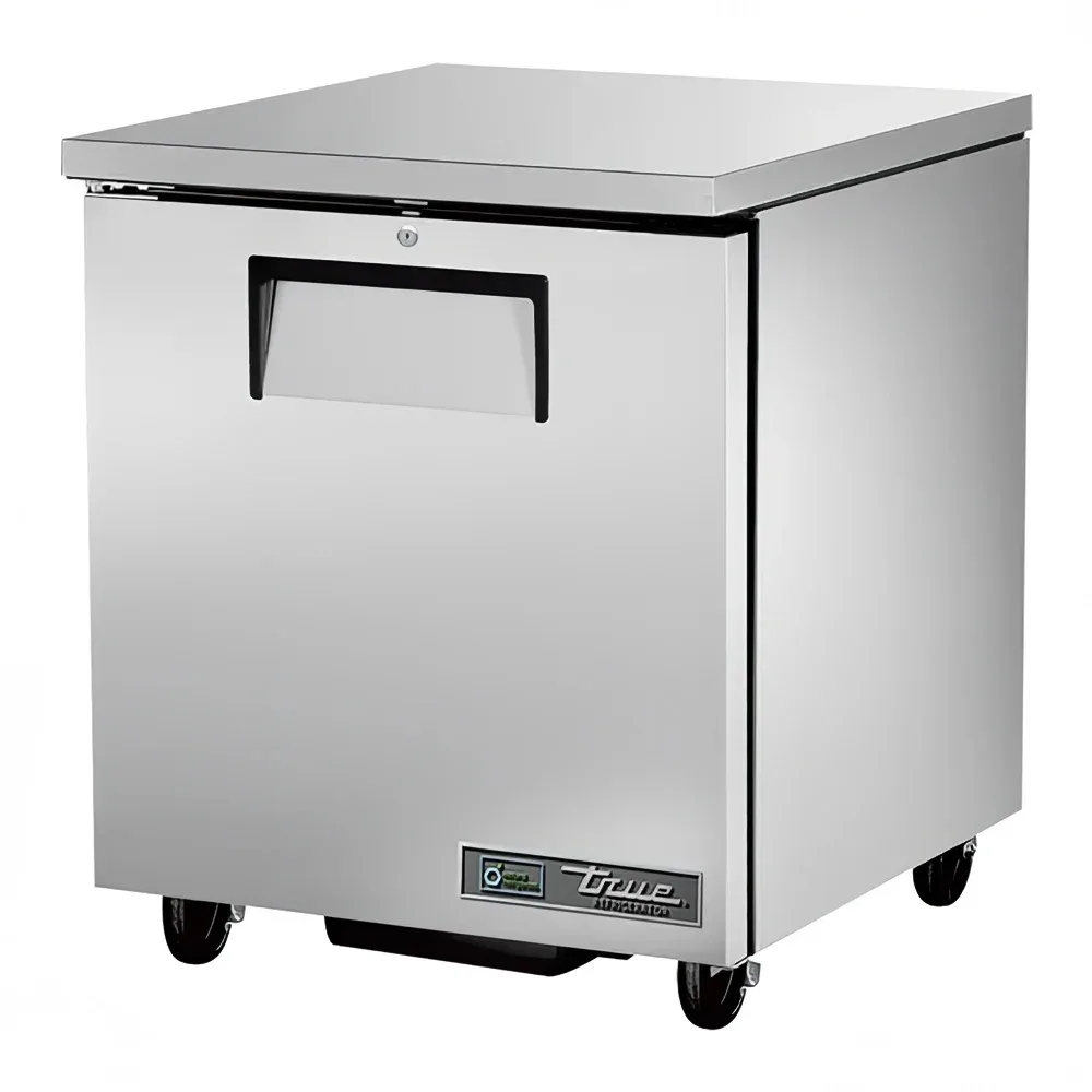 True TUC-27-HC 27″ W Undercounter Refrigerator w/ (1) Section & (1) Left Hinge Door, 115v