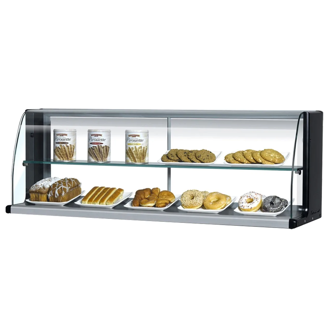 Turbo Air TOMD-40HB 39″ Full Service Non-Refrigerated Countertop Display Case