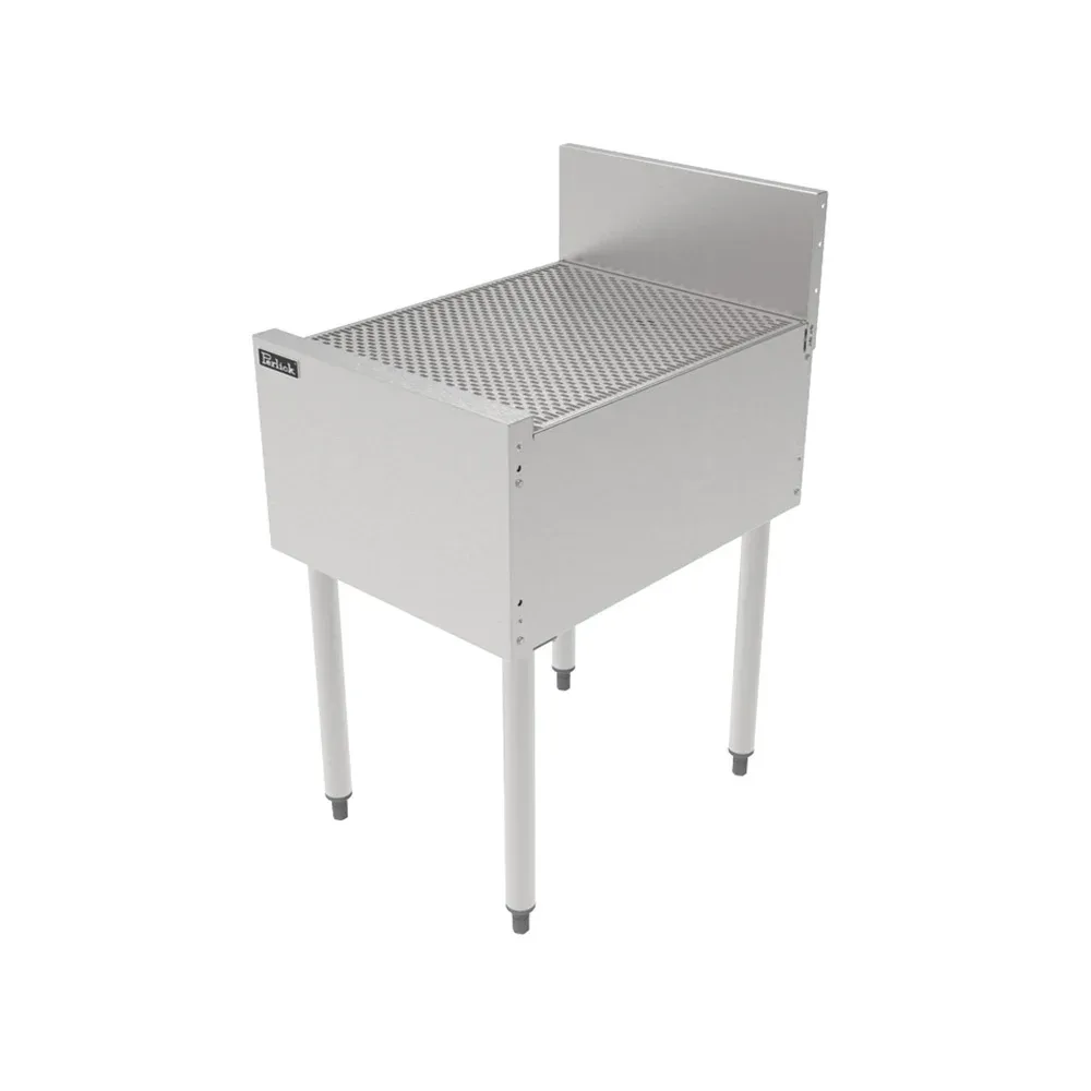 Perlick TSF18DB Underbar Freestanding Drainboard – 6″ Back Splash, 18″ x 24″